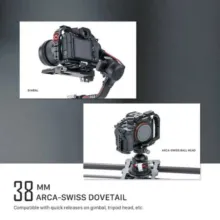 کیج دوربین سونی Tilta Full Camera Cage for Sony a7 IV Black - تصویر 4