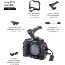 کیج دوربین سونی Tilta Full Camera Cage for Sony a7 IV Black - تصویر 10