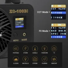 ویدئو لایت ایدوبلو Yidoblo ZC-100BI COB Video Light - Image 8