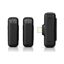میکروفون بی سیم یقه ای Microphone Dual J13 برای آیفون - تصویر 2