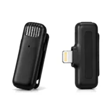 میکروفون بی سیم یقه ای Microphone Dual J13 برای آیفون - تصویر 4