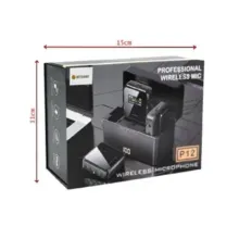میکروفون بی سیم یقه ای انسر Answer Microphone P12 dual - تصویر 6