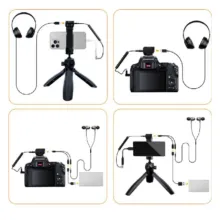کیت ویدیو لایت BK-300 با میکروفون حرفه ای و بکگراند B-kit34 - تصویر 21