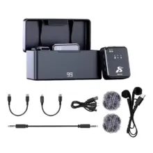 میکروفون بی سیم یقه ای انسر Answer Microphone SX63 - تصویر 2