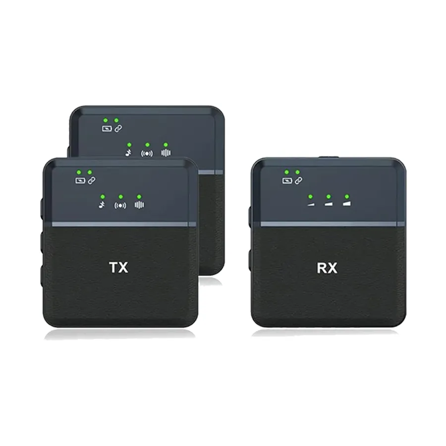 SX9-DUAL (5) میکروفون بی سیم یقه ای انسر Answer Microphone SX9 dual - تصویر 1