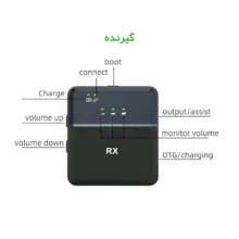 میکروفون بی سیم یقه ای انسر Answer Microphone SX9 dual - تصویر 6