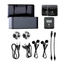 میکروفون بی سیم یقه ای انسر Answer Microphone P12 dual - تصویر 5