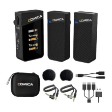 میکروفون بی سیم یقه ای کامیکا Comica Microphone Vimo C2 - تصویر 6