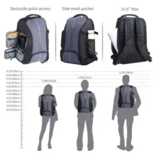 کوله پشتی کی‌ اند اف K&F 19V1 Camera Bag Backpack - تصویر 5