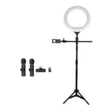 کیت آرایشگاهی رینگ لایت SR-488 و میکروفون E-Kit24
