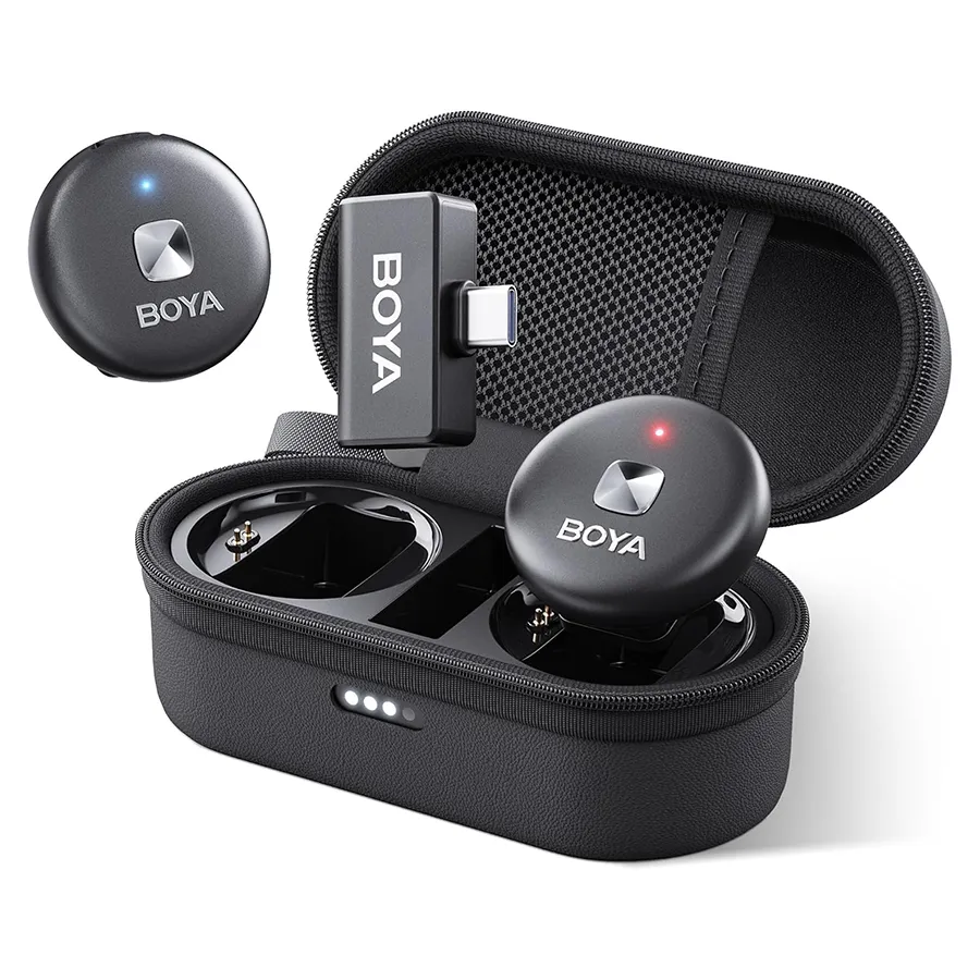 boya-omic-u0 میکروفون بی سیم یقه ای بویا BOYA Microphone Omic-U - تصویر 1