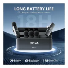 میکروفون بی سیم 4 کاربره بویا  BOYA Microphone BY-V4U - تصویر 5