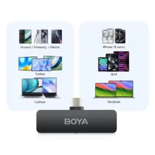 میکروفون بی سیم 4 کاربره بویا  BOYA Microphone BY-V4U - تصویر 7
