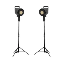کیت عکاسی دو شاخه ویدئو لایت LED-1201 با سافت باکس D-kit16 - تصویر 8