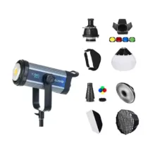 کیت نور دوشاخه ویدیو لایت YJBEI CL-200 Bi همراه با پایه F-kit13 - تصویر 6