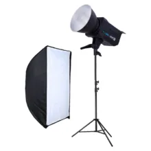 کیت حرفه ای ویدیو لایت BK-300 با پایه موبایل و بکگراند B-kit32 - تصویر 7
