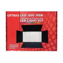 کیت تولید محتوا نور رنگی U600 RGB و میکروفون M1S بویا F-kit11 - تصویر 4
