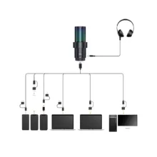 میکروفون گیمینگ کامیکا COMICA Microphone EJOY UNI PRO D - تصویر 5