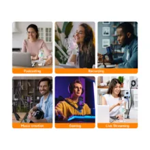 میکروفون گیمینگ کامیکا COMICA Microphone EJOY UNI PRO D - تصویر 8