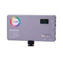 کیت سافت باکس 4 لامپ با پایه موبایل و نور رنگی A-kit13 - تصویر 7