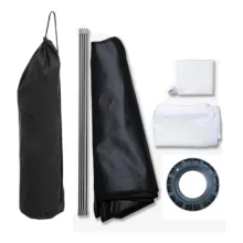 کیت ویدیو لایت BKM-400 با میکروفون و نور رنگی B-kit28 - تصویر 10