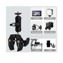 گیره  نگهدارنده  موبایل و گوپرو جیماری JMARY SUPER CLAMp SR 56 - تصویر 3