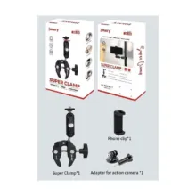 گیره  نگهدارنده  موبایل و گوپرو جیماری JMARY SUPER CLAMp SR 56 - تصویر 4