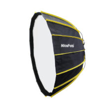 سافت باکس پارابولیک نيمه عميق نايس فوتو پرتابل Nicefoto Parabolic 60cm - Image 2