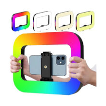 رینگ لایت سلفی موبایل با نور رنگی اینیوجوی ENUJOY LED YM-200 RGB - Image 3