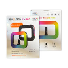 رینگ لایت سلفی موبایل با نور رنگی اینیوجوی ENUJOY LED YM-200 RGB - Image 11