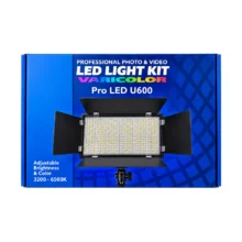 نور ال ای دی پروفشنال Professional LED U600 به همراه باتری و شارژر - تصویر 12