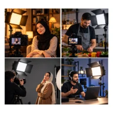 نور ال ای دی پروفشنال Professional LED U600 به همراه باتری و شارژر - تصویر 13
