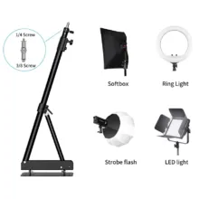 کیت نورپردازی کمجا T460 با پایه دیواری-سقفی E-kit50 - تصویر 4