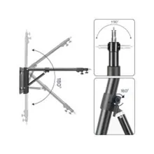 کیت نورپردازی کمجا T460 با پایه دیواری-سقفی E-kit50 - تصویر 8