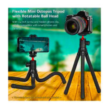 سه پایه دوربین کینگ جوی Kingjoy KT-660+BD-50 camera tripod - Image 3
