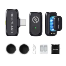 میکروفون بی سیم هالی لند Hollyland LARK A1 Mini 2-Person Type-C - تصویر 2