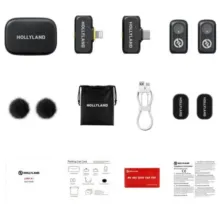 میکروفون بی سیم هالی لند Hollyland LARK A1 Combo 2-Person - تصویر 9