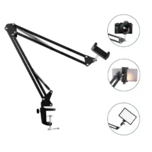 کیت تولید محتوا ZEUS 135 RGB با لنز و میکروفون موبایل B-kit9 - تصویر 4