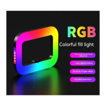 رینگ لایت سلفی موبایل با نور رنگی اینیوجوی ENUJOY LED YM-200 RGB - Image 9