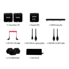 میکروفون بی‌سیم رود Rode Wireless Microphone GO Gen 3 - تصویر 9