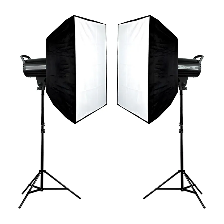 092DOUAL کیت تولید محتوا ویدیو لایت BK-0929 با سافت باکس B-kit22 - تصویر 1