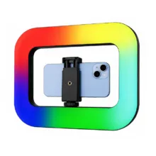 رینگ لایت سلفی موبایل LED LIGHT E-30 RGB - تصویر 2
