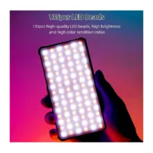کیت دوشاخه 5 لامپ با سافت باکس 90×60 و نور رنگی F-kit23 - تصویر 13