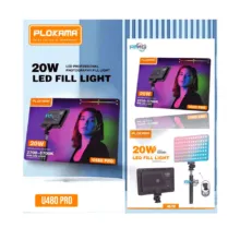 پنل ال ای دی پلوکاما Plokama U480 RGB LED Light - تصویر 8