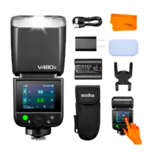 فلاش اکسترنال گودکس Godox Ving V480C TTL On-Camera Flash for Canon - تصویر 11
