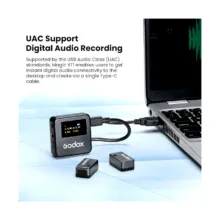 میکروفون بی‌سیم گودکس Godox Microphone Magic XT1-C 2-Person - تصویر 9