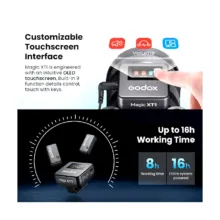 میکروفون بی‌سیم گودکس Godox Microphone Magic XT1-C 2-Person - تصویر 11