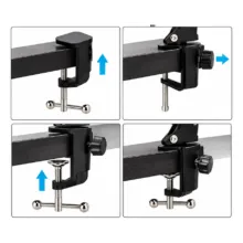 پایه نگهدارنده فنری موبایل و میکروفون Microphone & Mobile Stand - تصویر 6