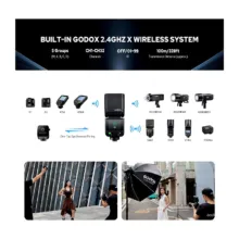 فلاش اکسترنال گودکس Godox Ving V480S TTL On-Camera Flash for Sony - تصویر 10