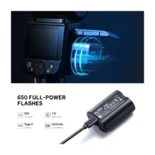 فلاش اکسترنال گودکس Godox Ving V480S TTL On-Camera Flash for Sony - تصویر 11